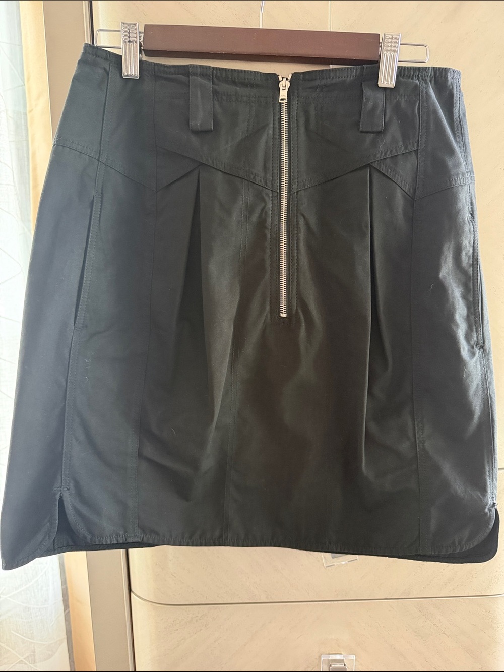 Isabel Marant Black Mini A-Line Skirt